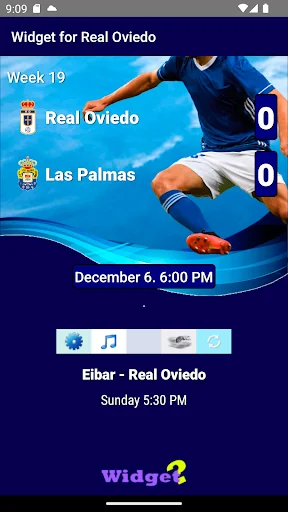 Widget for Real Oviedo