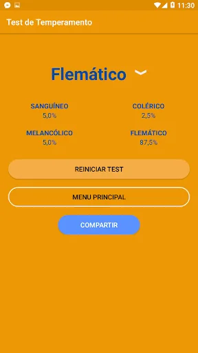 Test de Temperamento - Conoce  screenshot 2