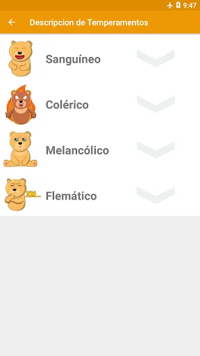 Test de Temperamento - Conoce  screenshot 3