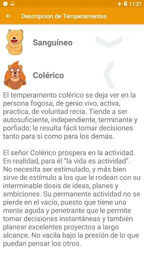 Test de Temperamento - Conoce  screenshot 4