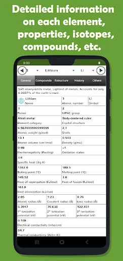 Chemical Suite, chemistry app screenshot 3