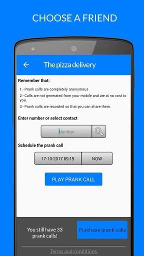 JuasApp - Prank Calls screenshot 2