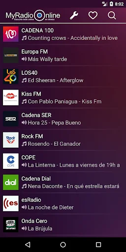 MyRadioOnline: Radio España