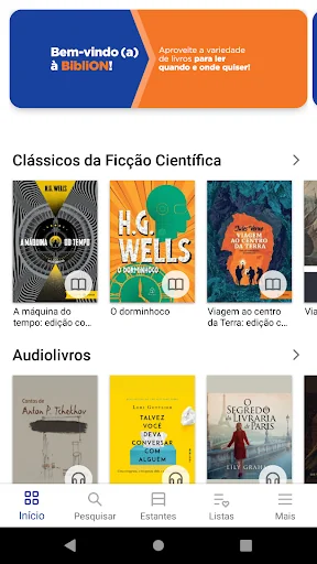 BibliON: seu app de leitura