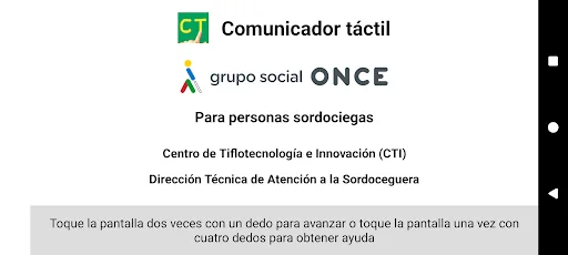 Comunicador Táctil ONCE