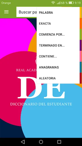 Diccionario del estudiante screenshot 1