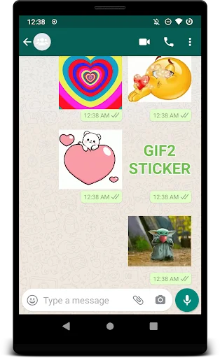 GIF2Sticker Animated Stickers screenshot 3