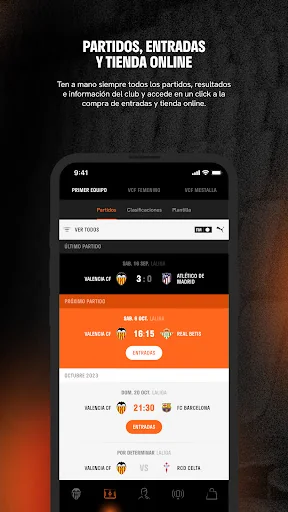 Valencia CF - Official App screenshot 3