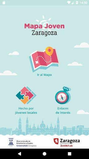 Map for Youngsters Zaragoza