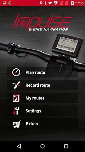 Impulse E-Bike Navigation