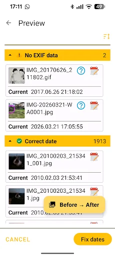 Image & Video Date Fixer screenshot 3