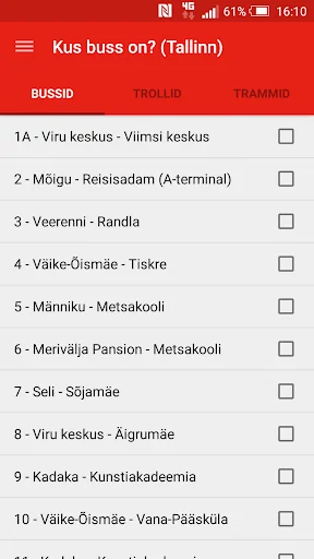 Kus buss on? (Tallinn) screenshot 1