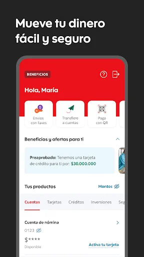 DAVIbank Colombia screenshot 1