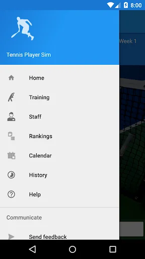 Tennis Player Sim screenshot 2