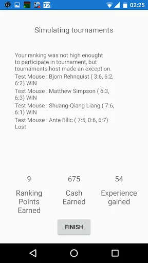 Tennis Player Sim screenshot 4