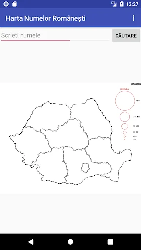 Harta Numelor Românești