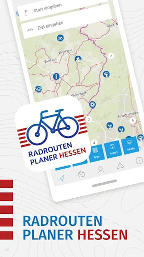 Radroutenplaner Hessen