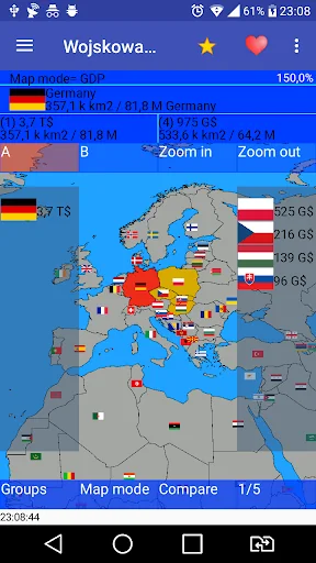 World Military Map