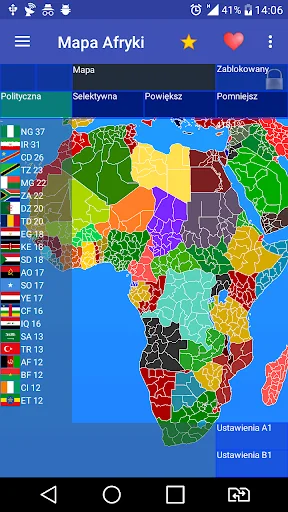 Map of Africa
