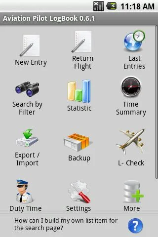 Aviation Pilot LogBook screenshot 1
