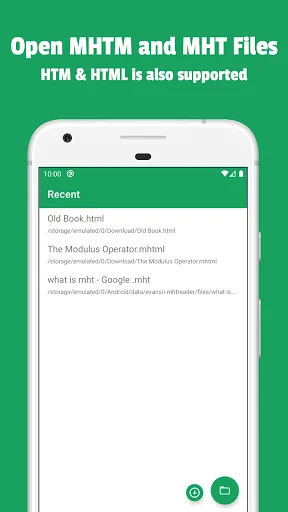 MHT & MHTML Viewer, Reader