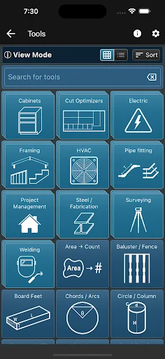 Feet & Inch Construction Calc screenshot 2