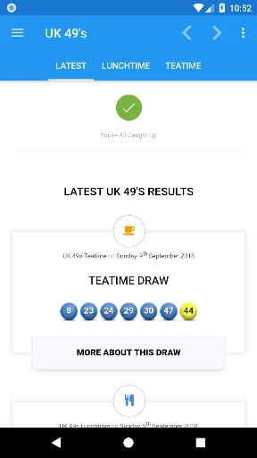 UK 49's | Lunchtime | Teatime