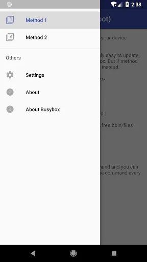 EXA Busybox Installer(no root) screenshot 1