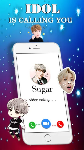 idol Call You: Fake Video Call