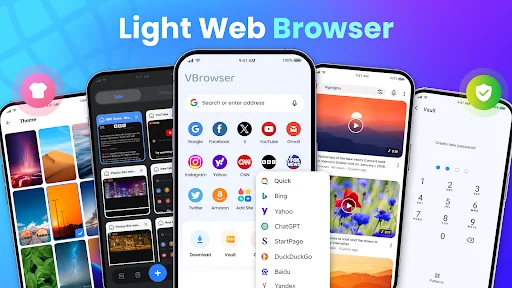 Web Browser - Fast & Private