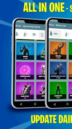 Skins, Emotes & Shop – FBRCat