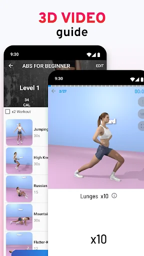 Women Workout - Fit At Home screenshot 4