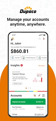 Dupaco Shine Mobile Banking