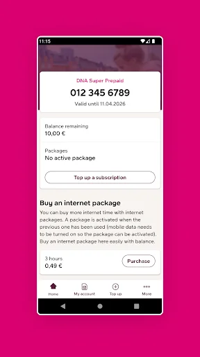 DNA Prepaid screenshot 2