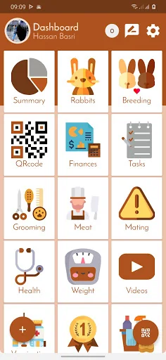 Rabbit Farm record management screenshot 1