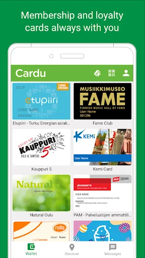 Cardu : Loyalty and membership screenshot 1