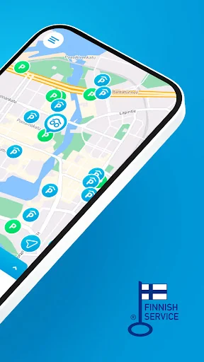 Moovy, Finnish parking app screenshot 2