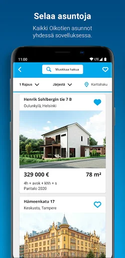 Oikotie – Myytävät asunnot screenshot 2