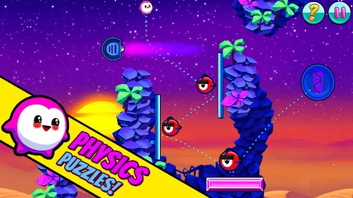 Bouncy Buddies: Physics Puzzle