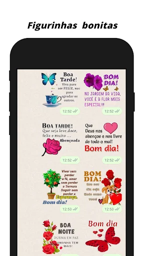 Figurinhas bom dia e boa noite screenshot 1