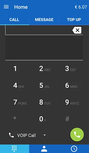 Jumblo - Mobile Sip calls screenshot 4