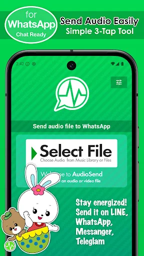 Audio Send for WhatsApp