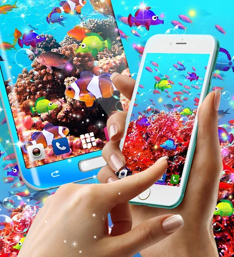 Fish live wallpaper screenshot 2