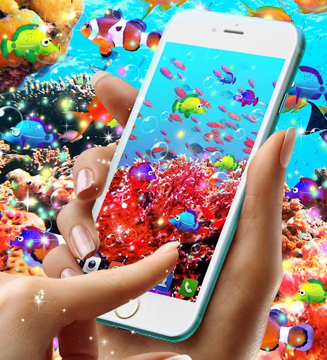 Fish live wallpaper screenshot 4
