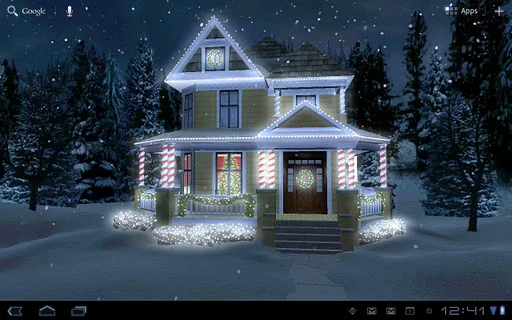 Holiday Lights Live Wallpaper screenshot 2