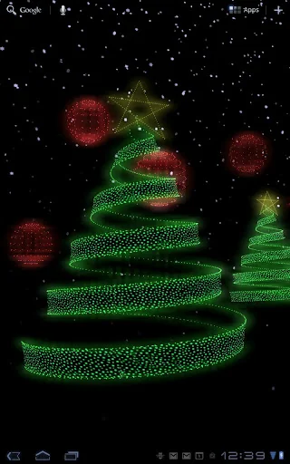 Holiday Lights Live Wallpaper screenshot 3