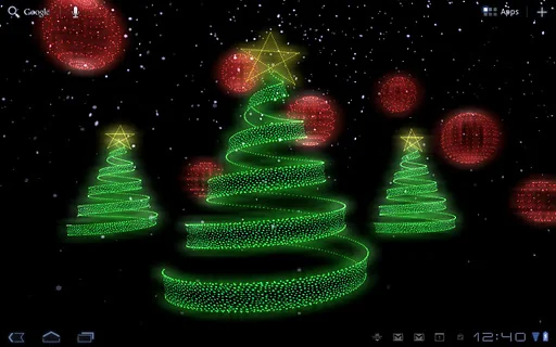 Holiday Lights Live Wallpaper screenshot 4