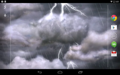 Thunderstorm Free Wallpaper screenshot 1