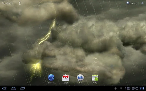 Thunderstorm Free Wallpaper screenshot 3