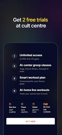 cult.fit Gym Workout & Fitness screenshot 2